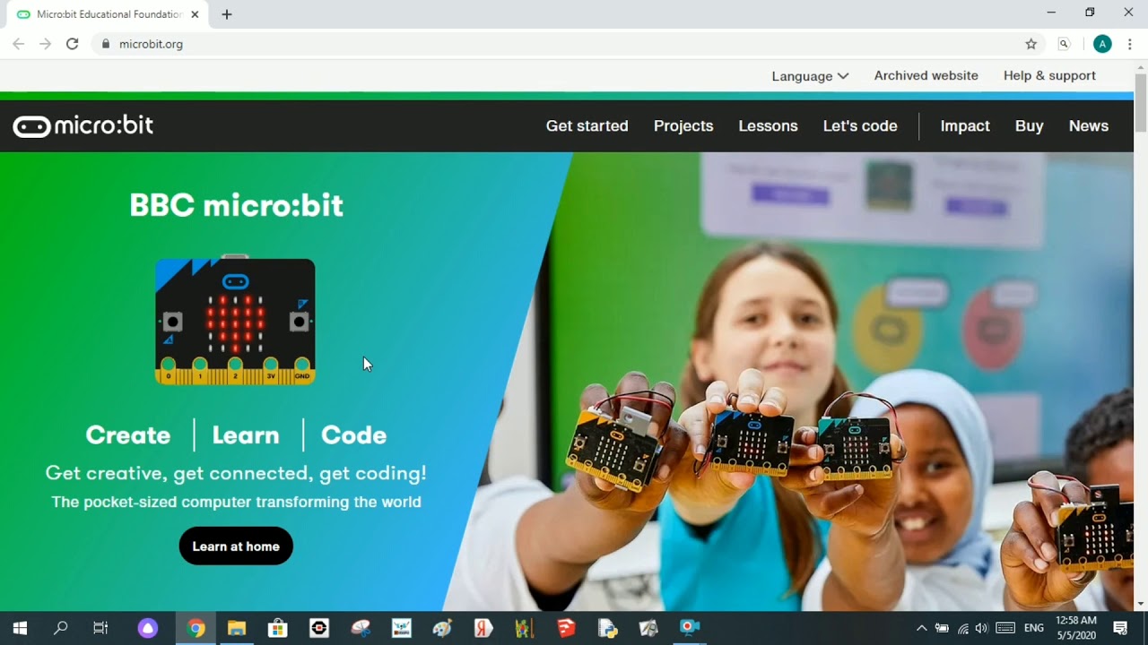 Онлайн-уроки | Программирование c BBC micro:bit | Урок 1