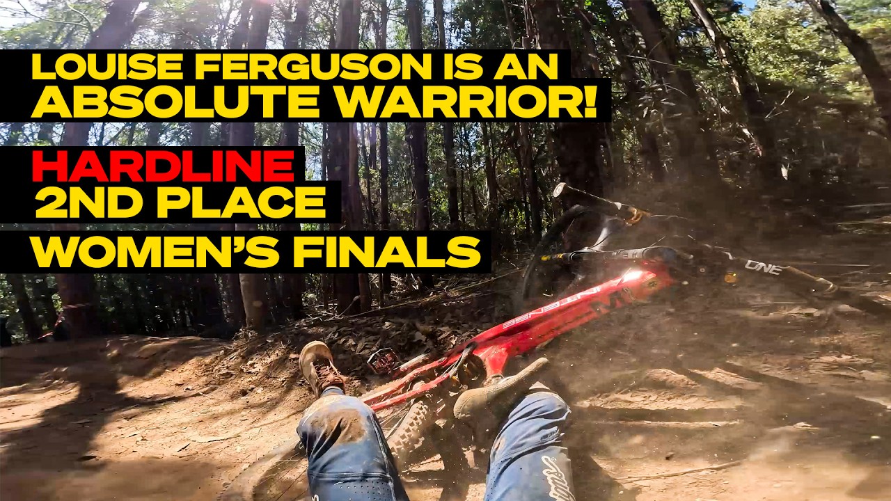 GoPro: Louise Ferguson is an ABSOLUTE WARRIOR! - Women's Finals | Red Bull Hardline