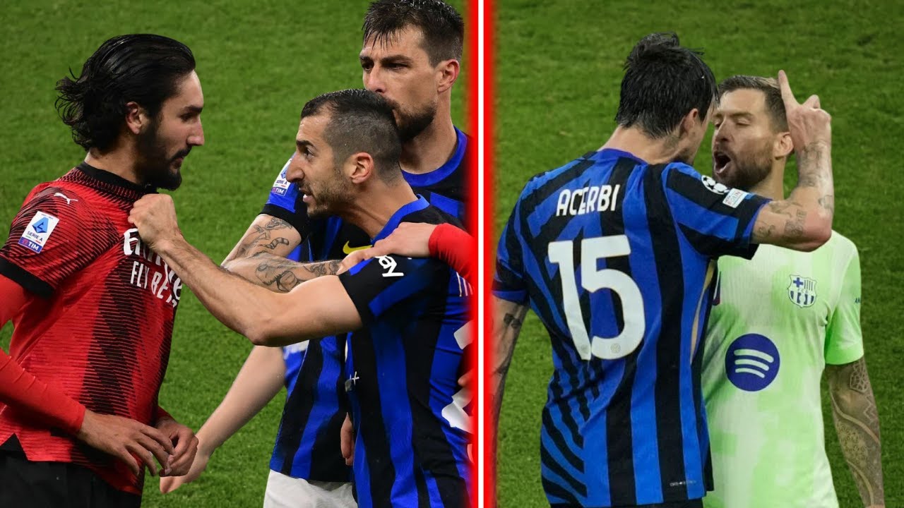 When Inter Milan Players lost control !