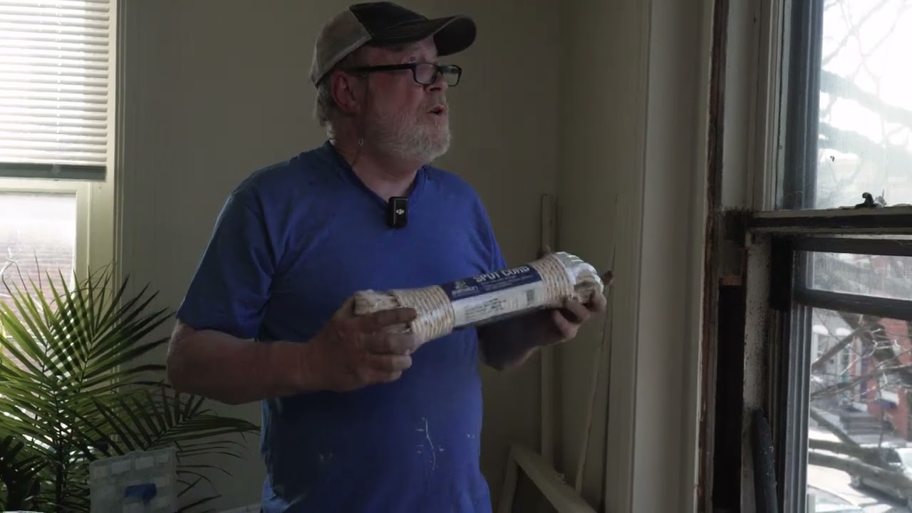 Old Window Sash Cord Replacement