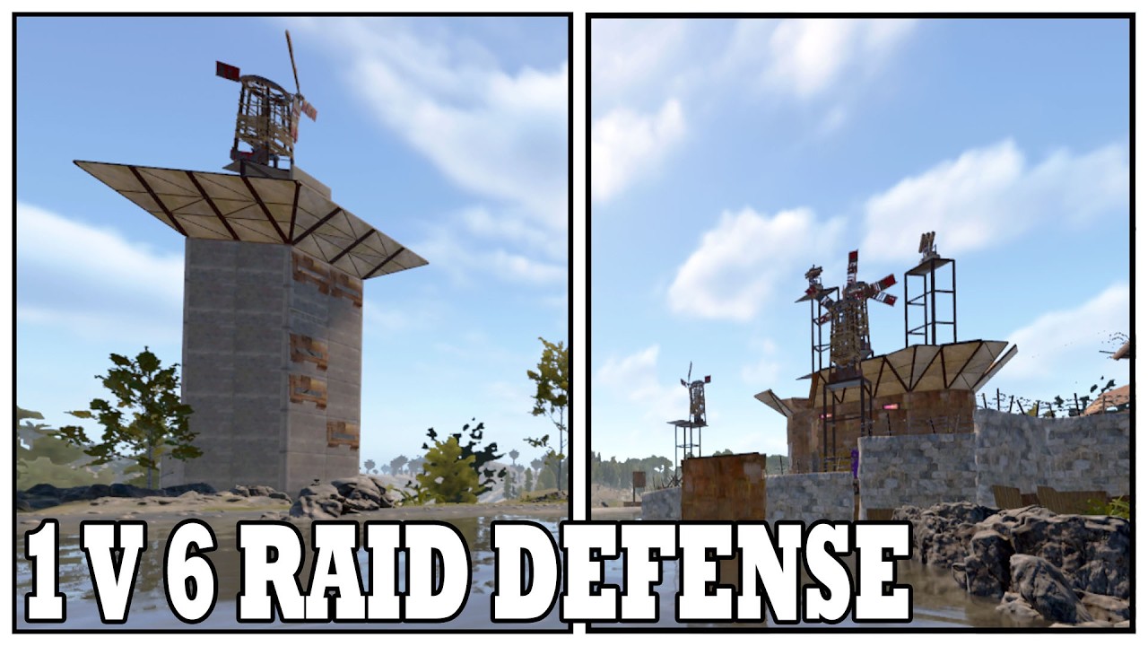 THEY TRIED TO FOUNDY WIPE RAID AND FAILED. #rust