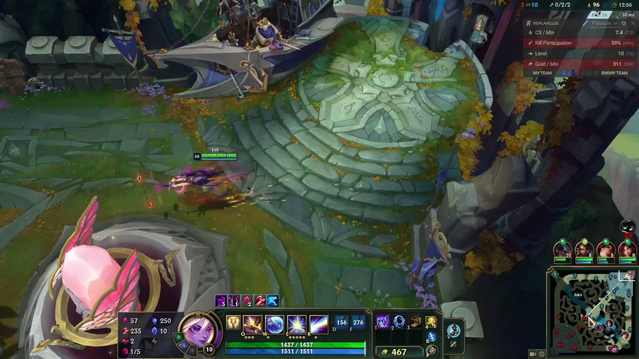 Lux Game 2 (Win vs Veigar, Bronze II Promotion)
