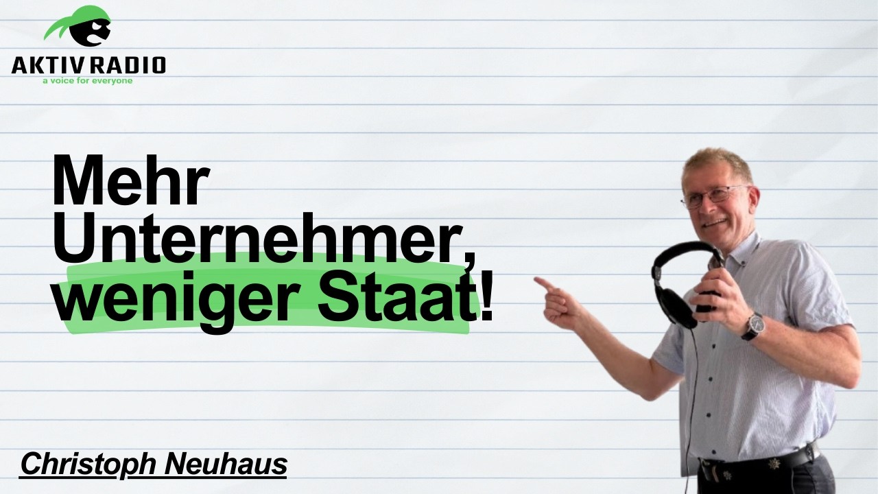 Christoph Neuhaus (SVP): „Mehr Unternehmer, weniger Staat!“ | Bilanz & Ausblick