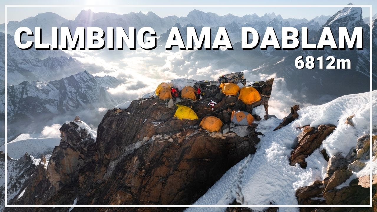 Climbing Ama Dablam