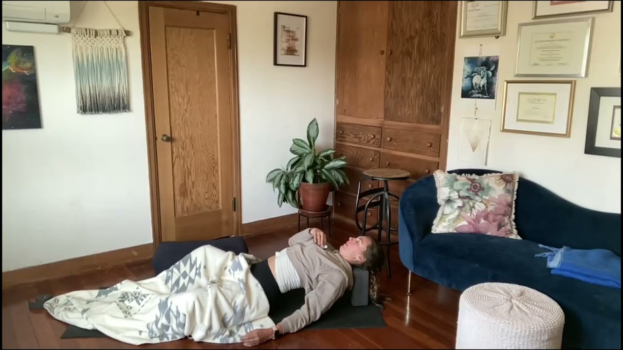 Healing Restorative Yoga for Anxiety and Stress Relief