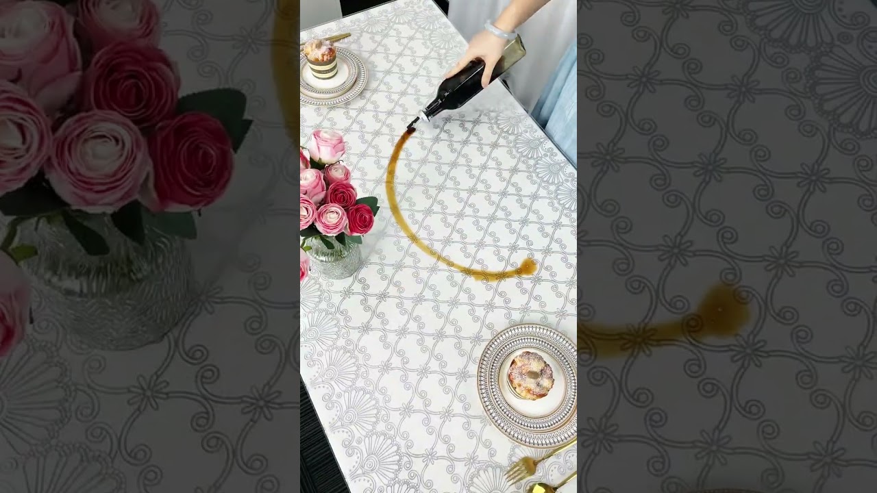 If you haven’t used this kind of transparent soft glass table mat before, you must have it    