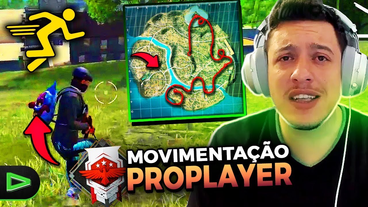 MOVIMENTAÇÃO É TUDO!?! MELHOR JEITO DE JOGAR FREE FIRE