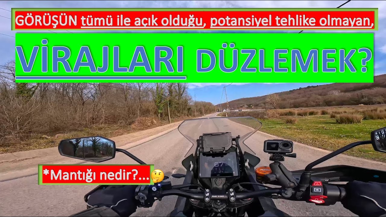 AÇIK VİRAJLARI ''DÜZLEMEK?'' 😮 | GEREKSİZ KONUMLANMA YAPMAMAK | İleri Sürüş