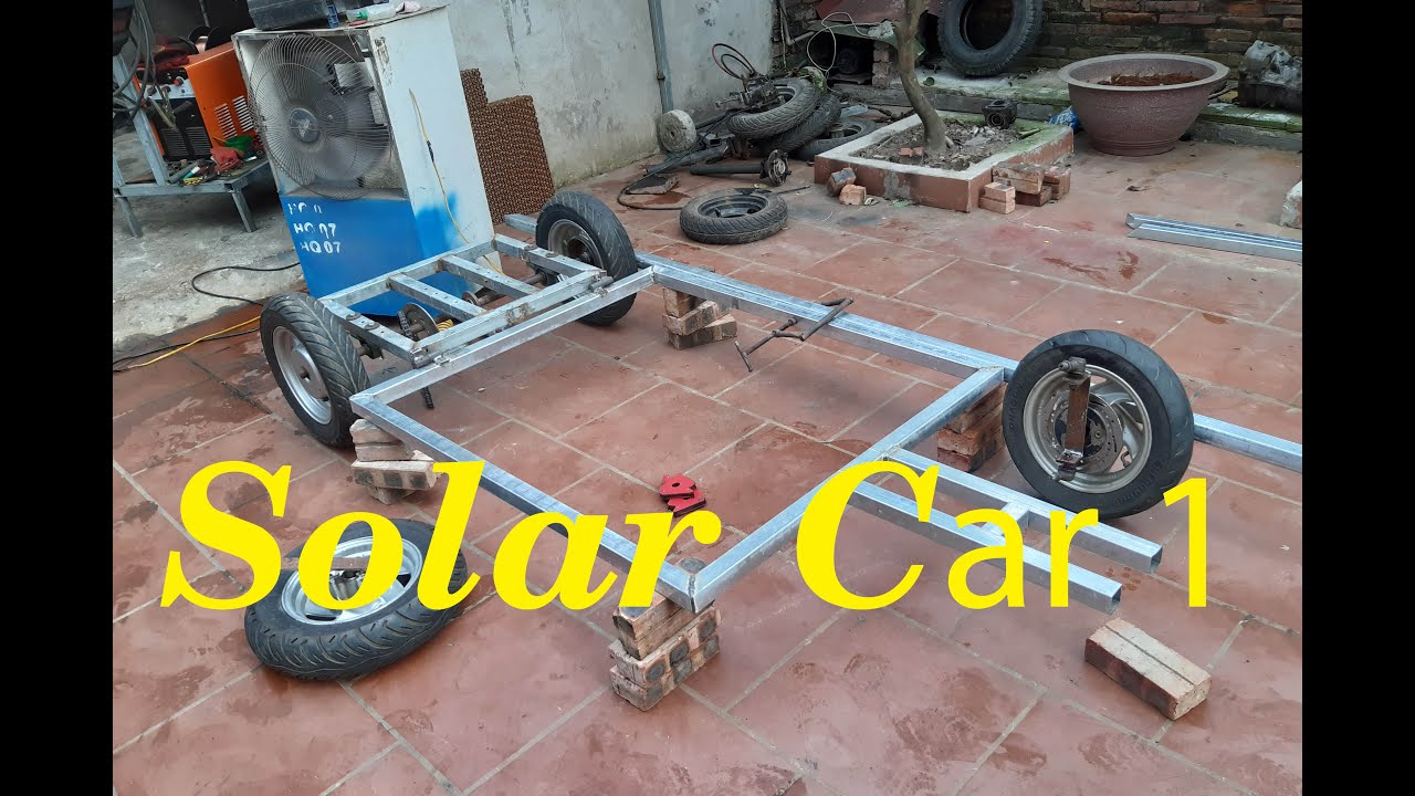 Homemade electric cars powered by solar energy - Part 1 / Solar Car