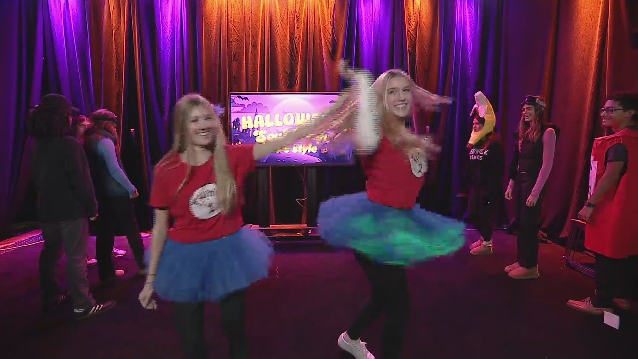 Halloween Soul Train with Fenwick students