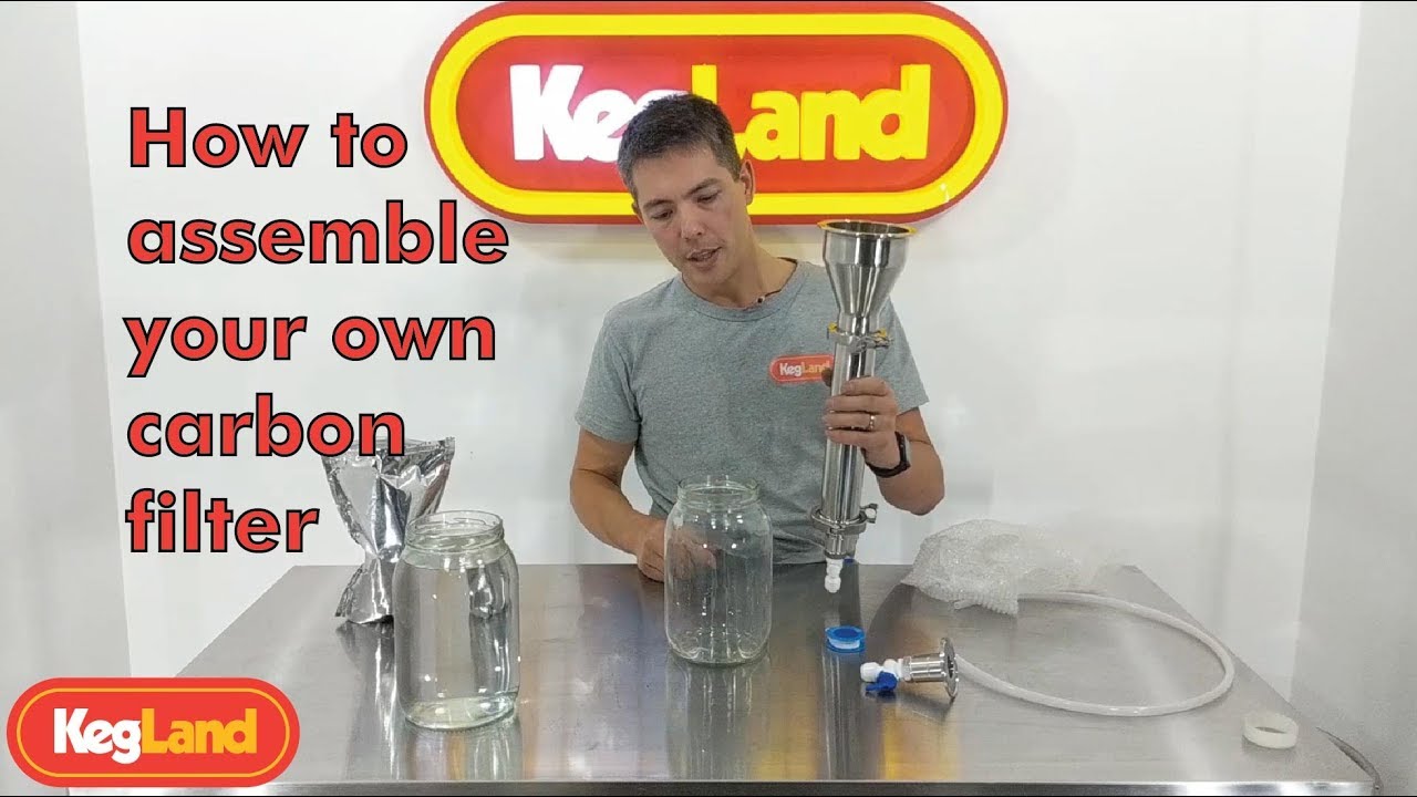 DIY - How to assembly your carbon filter and remove fusel oils from Alcohol/Spirit