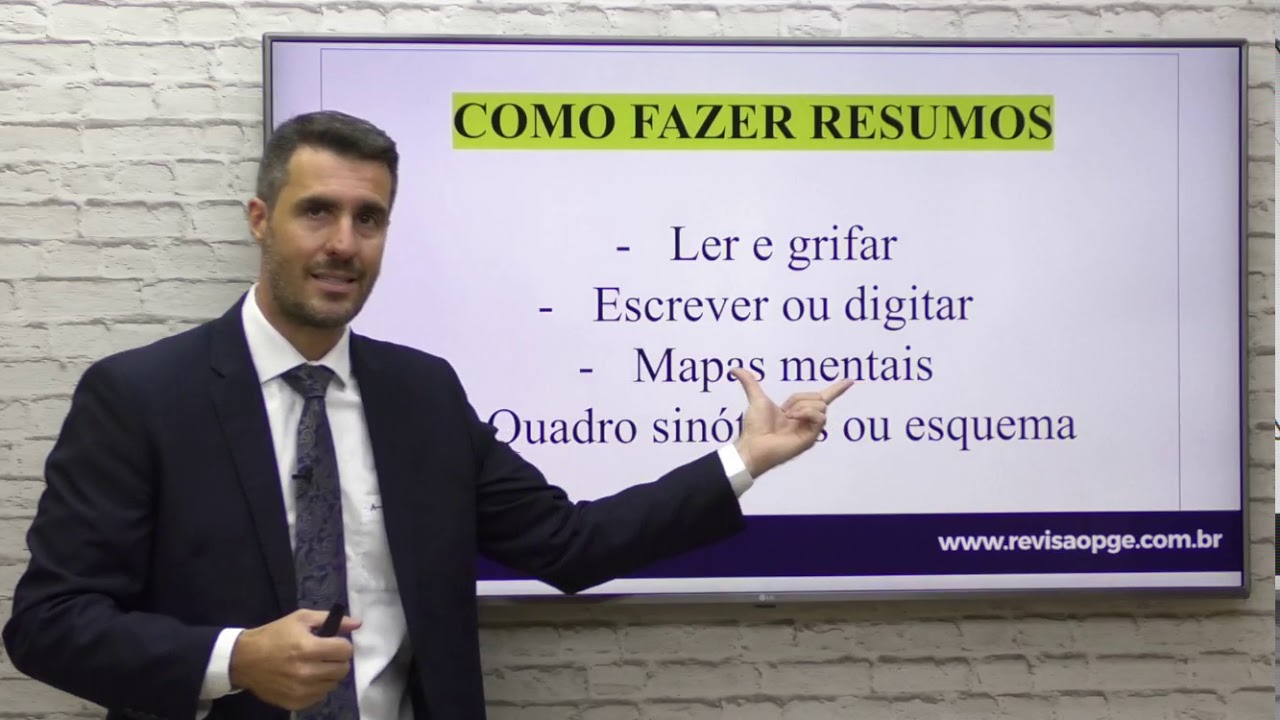 Como fazer resumos para concursos de alto n&iacute;vel