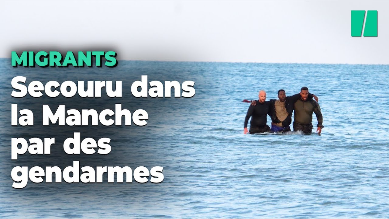 Dans la Manche, un migrant secouru in extremis de la noyade par des gendarmes