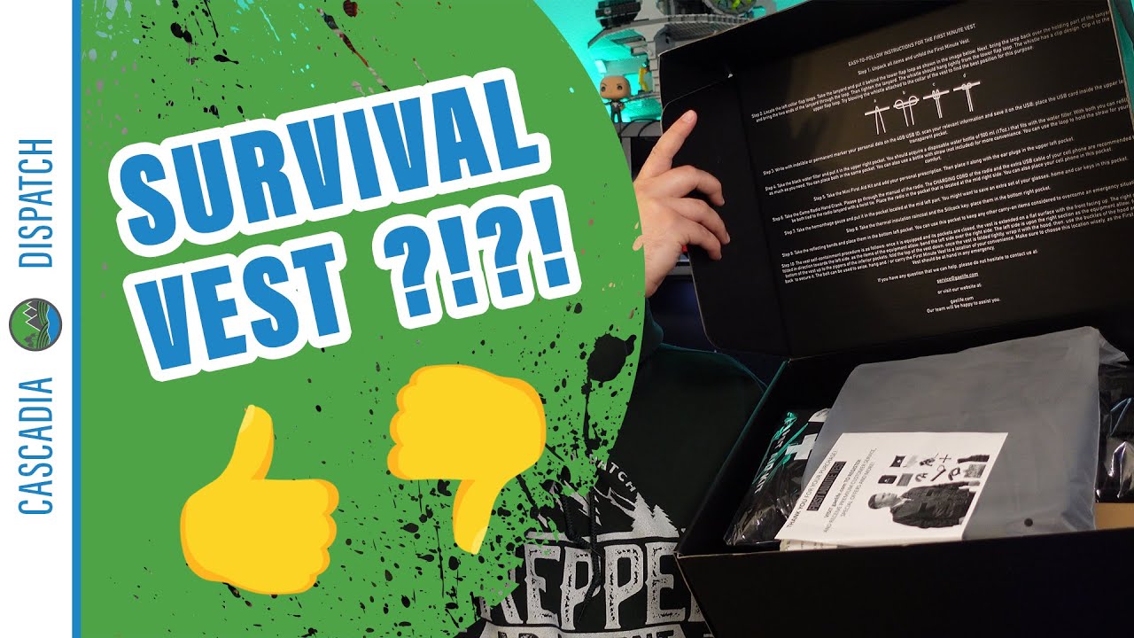 Unexpected! First Minute Emergency Survival Vest Review - Prepping for Non-Preppers #BetterPrepared
