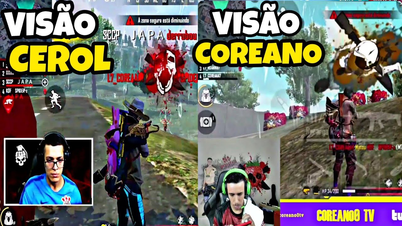 SQUAD CEROL x SQUAD COREANO x SQUAD YGORX, FOI SÓ AMASSO
