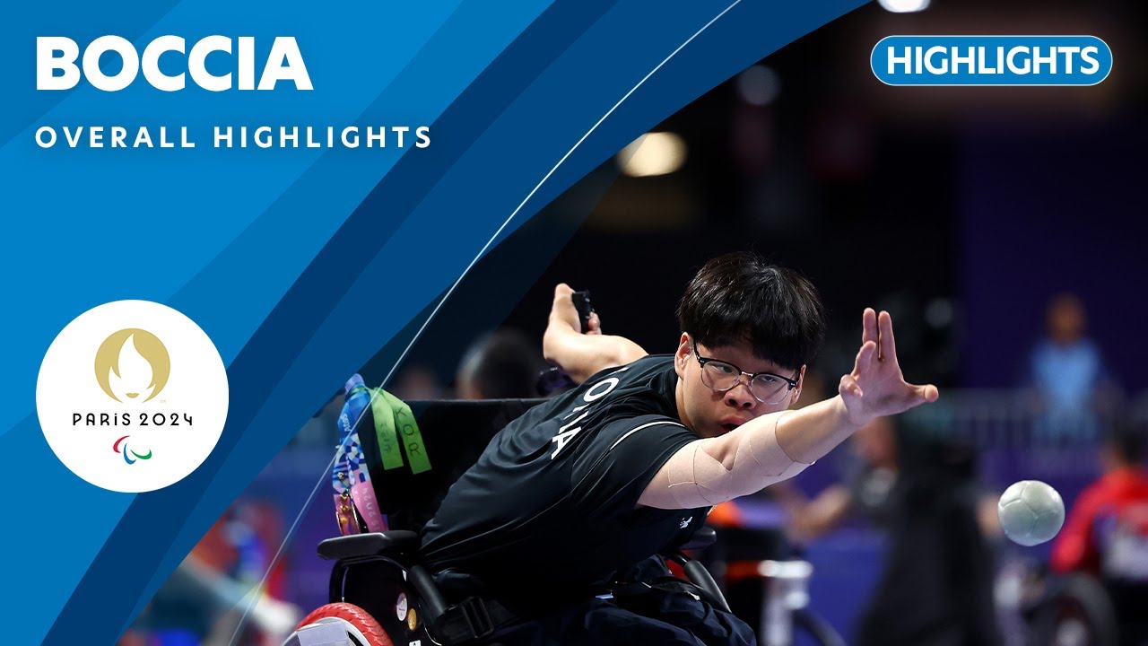 Boccia Highlights | Paris 2024 Paralympic Games ❤️💙💚