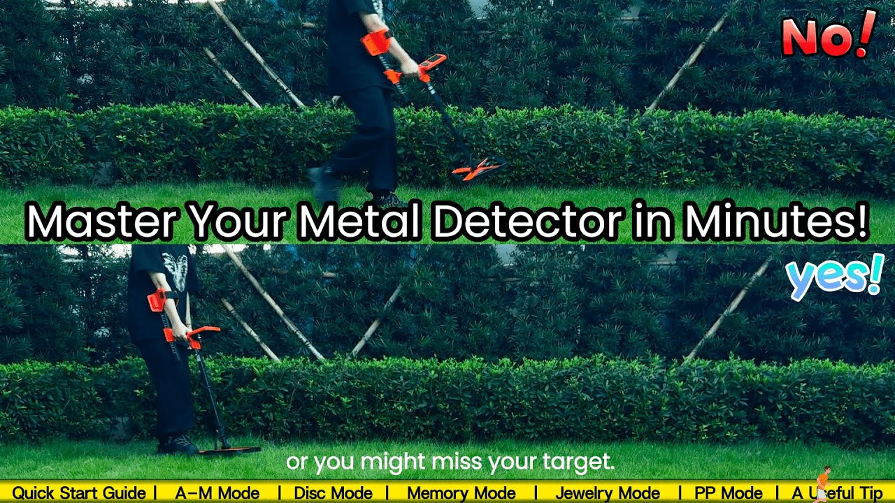 Master DetectTrek Metal Detector in Minutes! | Quick Start Guide