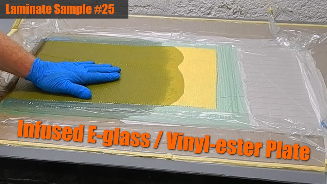 Laminate Sample #25: Infused E-glass / Vinyl-ester Plate