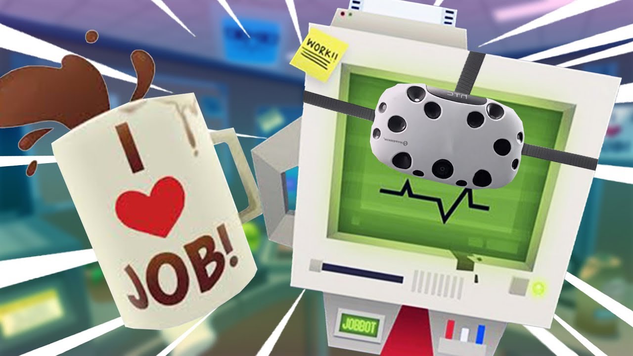 SILLY MAN COPIES 1 MILLION DOLLARS OF MONEY AND BECOMES RICH AND FAMOUS - Job Simulator VR Gameplay