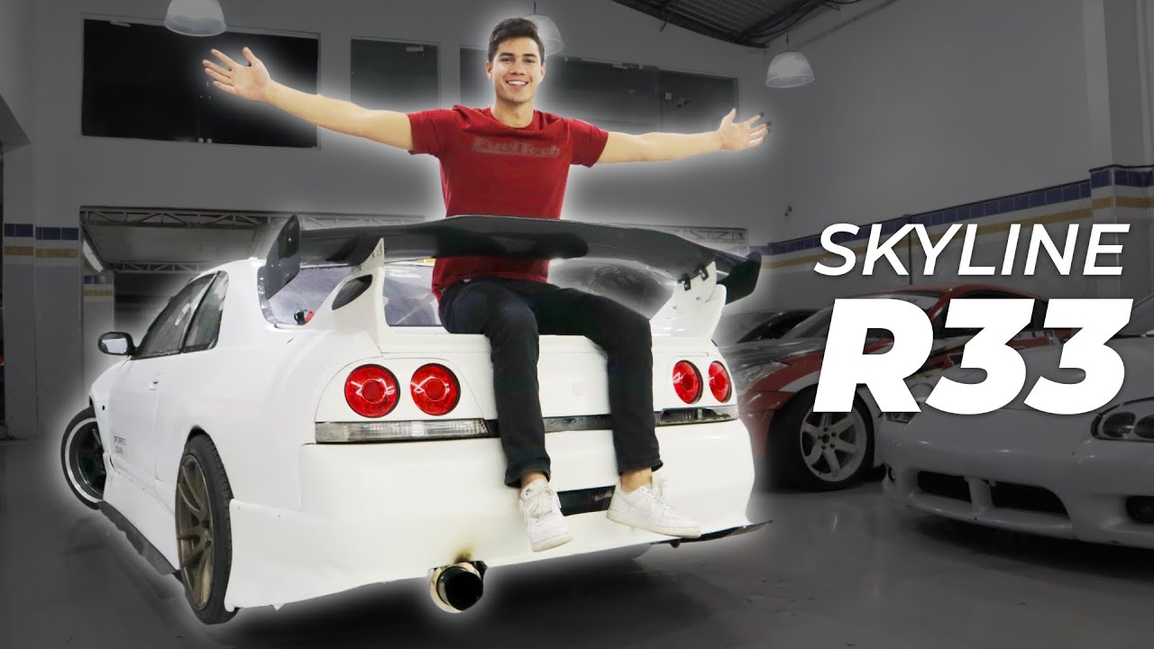 Fase 1 do meu Nissan Skyline R33 está pronta! ‹Diego Higa›