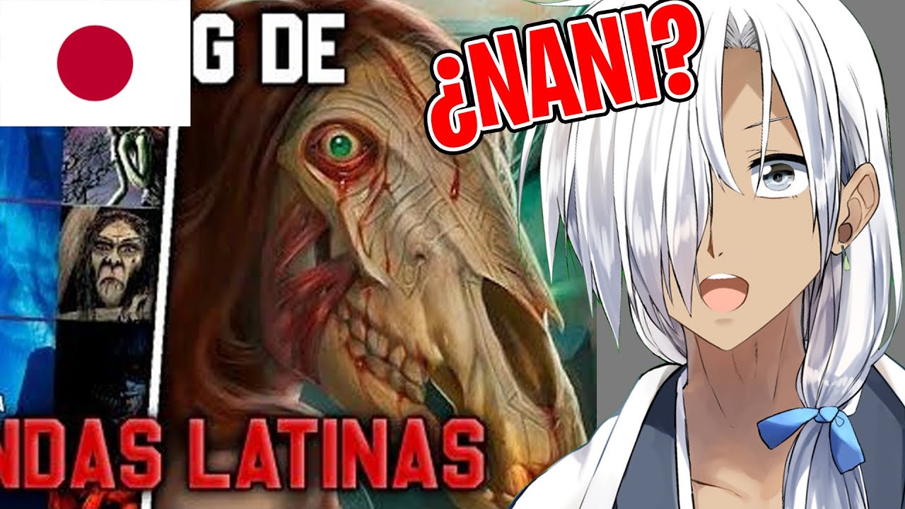 VTUBER JAPONES REACCIONANDO A ICEBERG DE LEYENDAS URBANA LATINA
