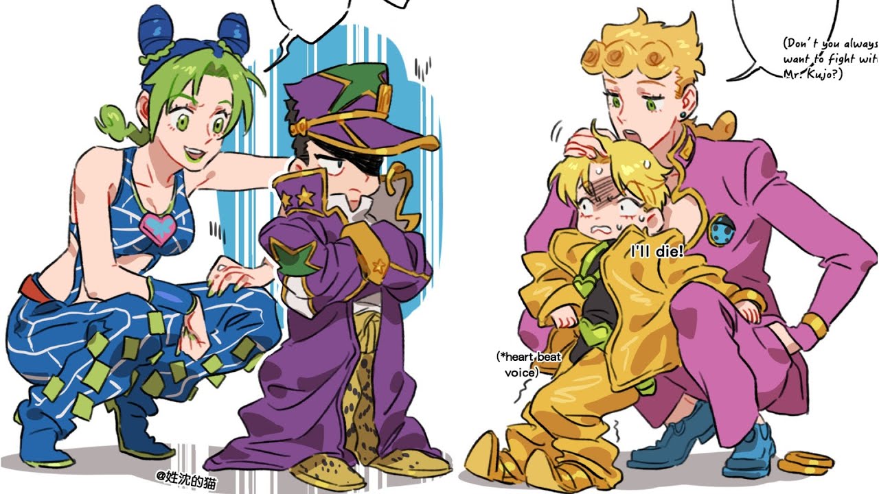 JJBA Comic Dubs (Wholesome) (JoJo's Bizarre Adventure)