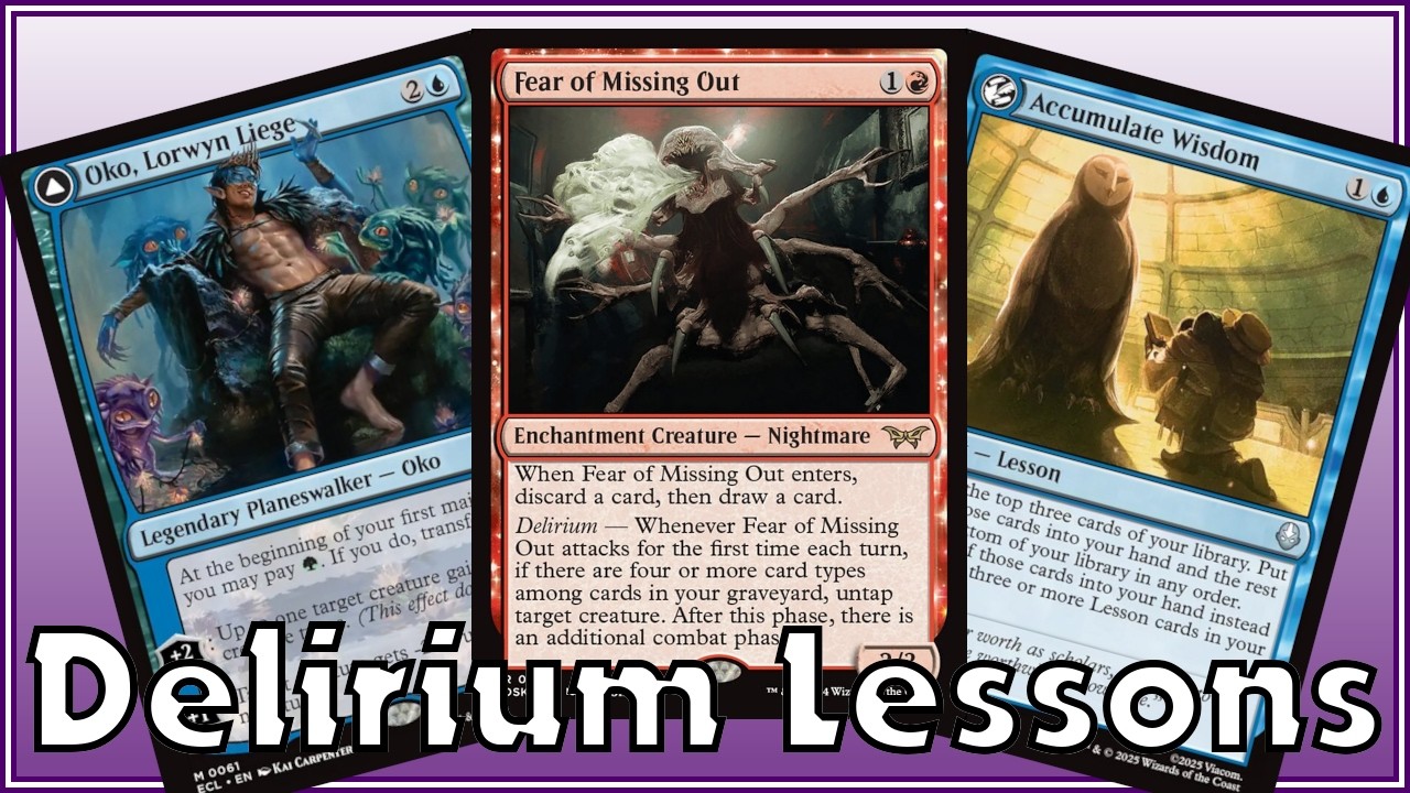 Testing Tasty Temur Tech Through Tragic Trials - URG Delirium Lessons - Lorwyn Standard