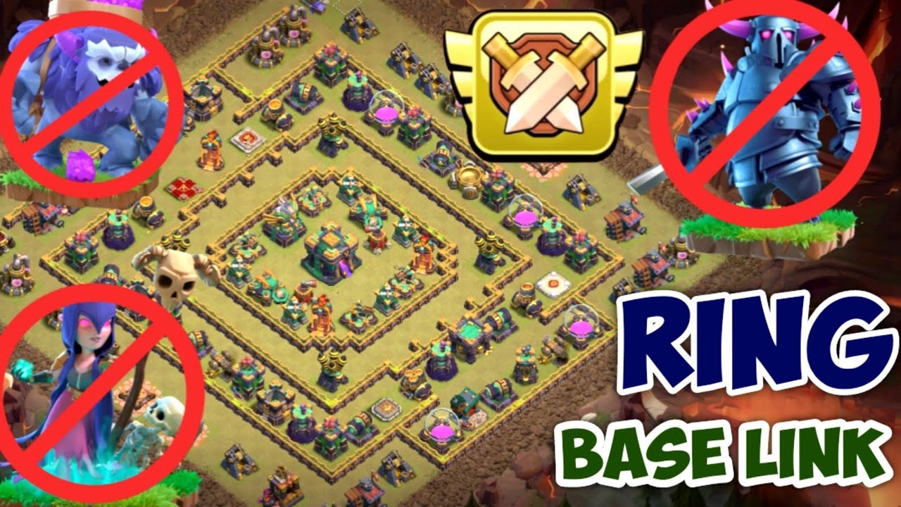 Th14 Anti Spam Base | Th14 Ring War Base Link #35 | Anti 3 Star Base With Replay | COC Sundar