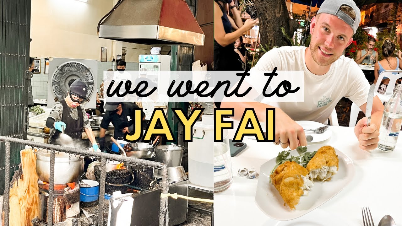 WE WENT TO JAY FAI Bangkok 2022 / michelin star street food chef