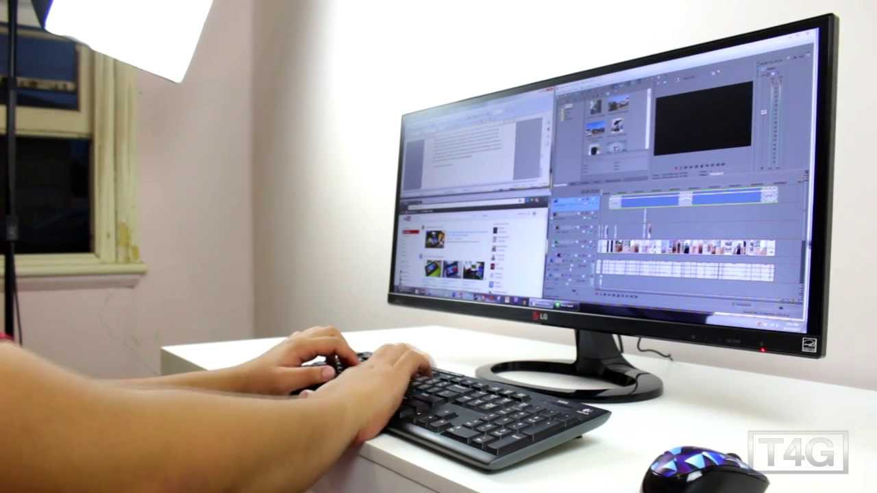 LG 29EA73 UltraWide 21:9 Monitor Unboxing and Review
