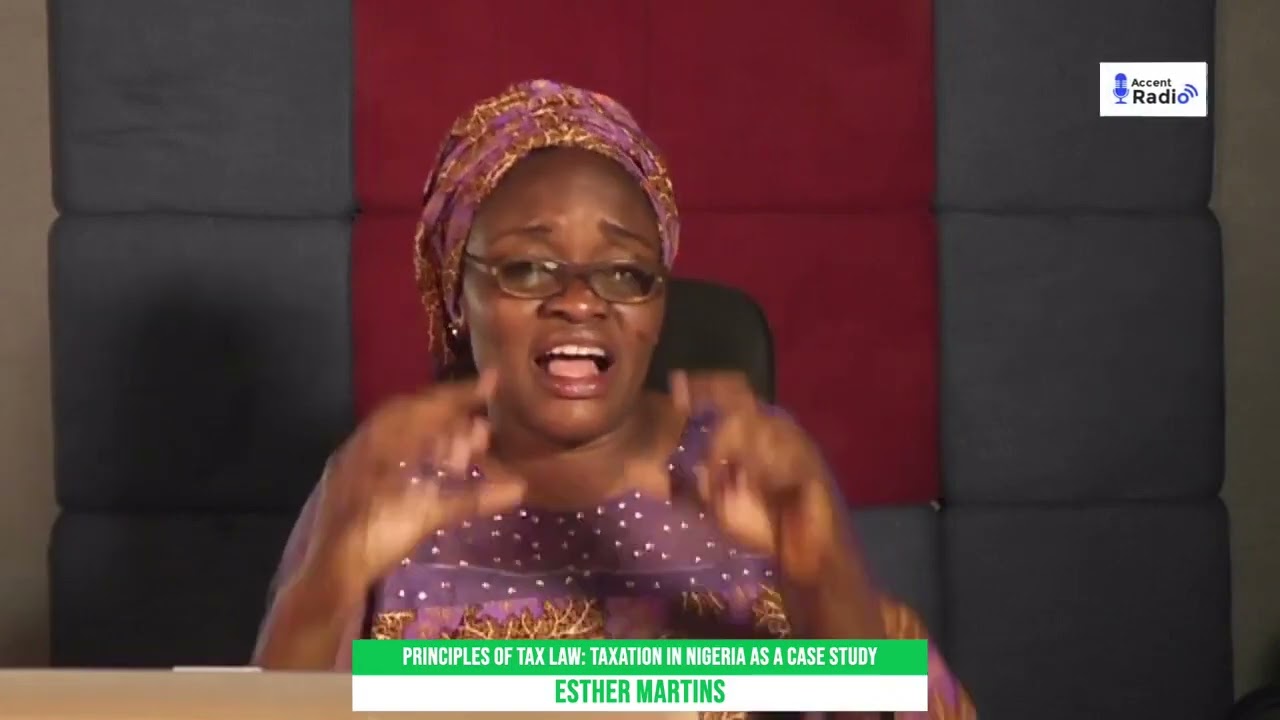 Principles of Taxation   tax Law in Nigeria as a case study