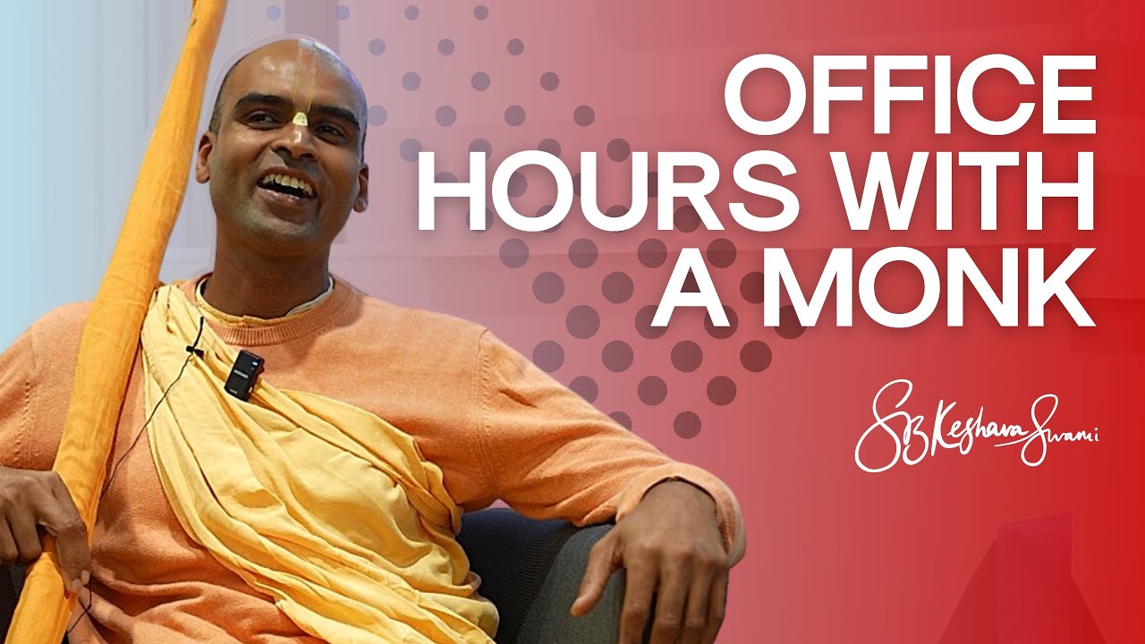 Office Hours With a Monk | S.B. Keshava Swami at UCL | March 2025