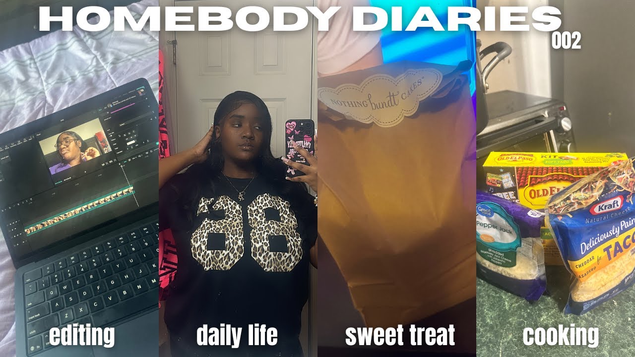 homebody diaries 💞 | daily life, editing, sweet treat, cooking, etc