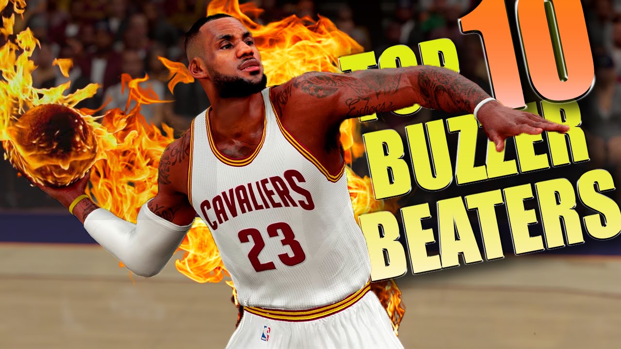 NBA 2K16 TOP 10 BUZZER BEATERS & Game Winning Shots #2