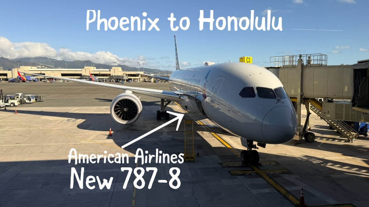 PHX-HNL | Phoenix to Honolulu American Airlines flight review 
