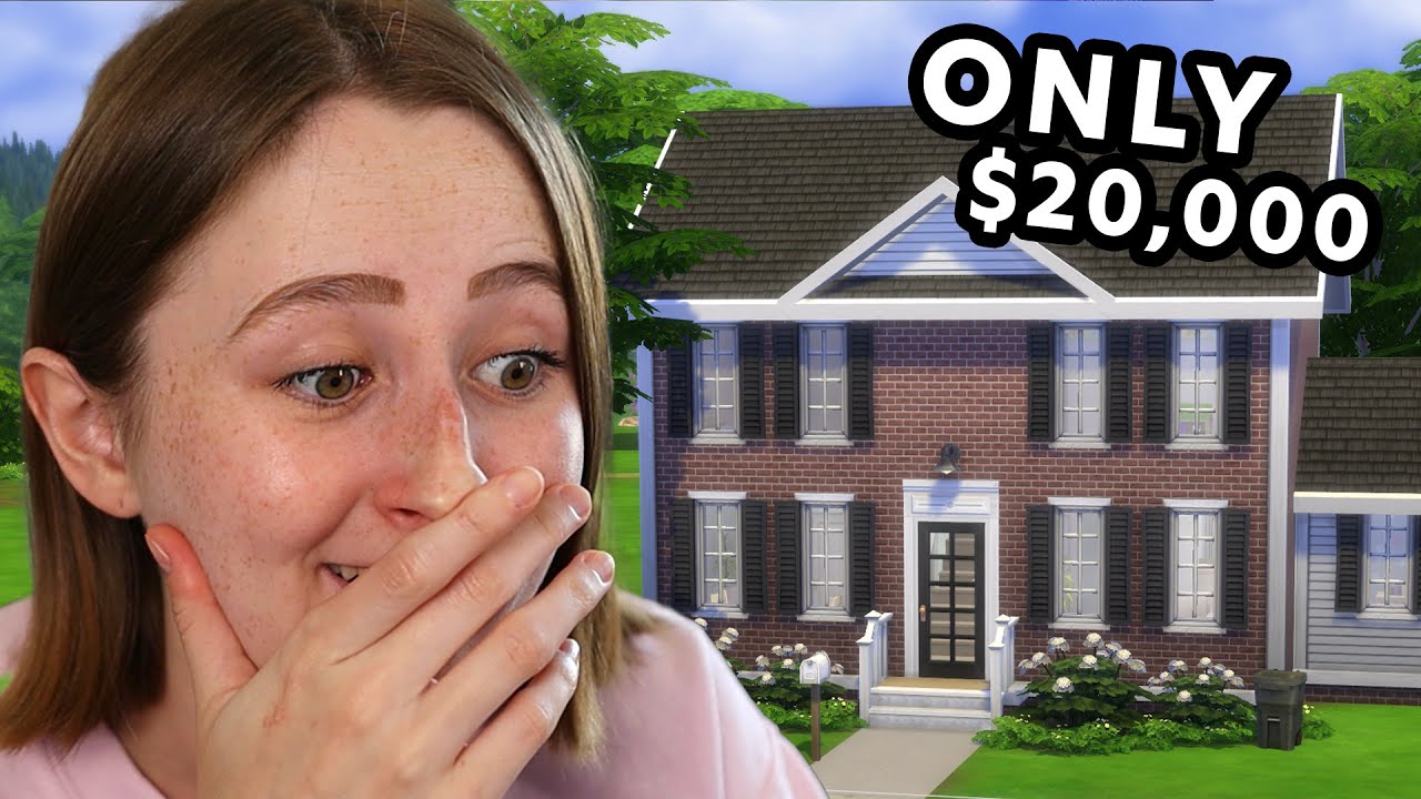 building a house for 8 SIMS with just $20,000...