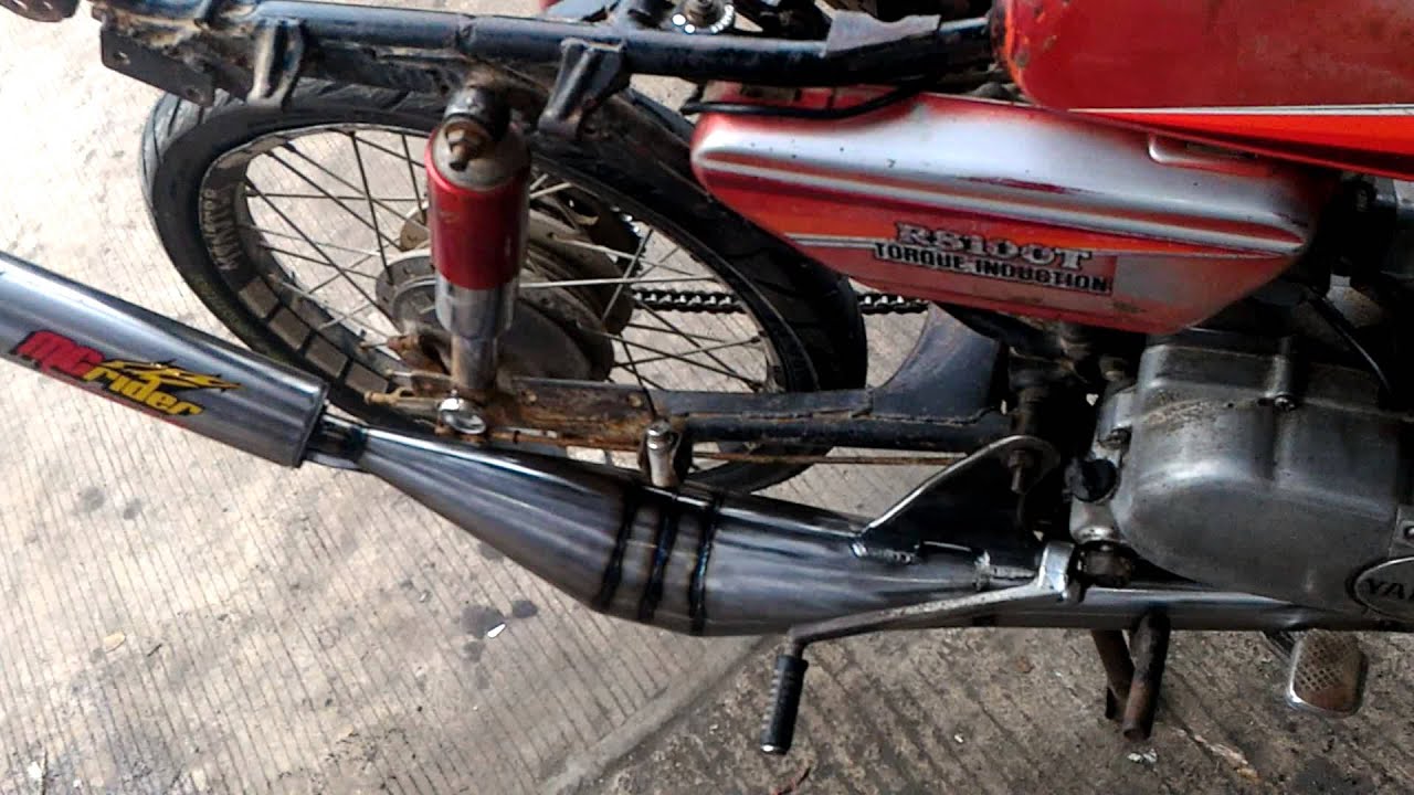 YAMAHA RS100 Magnum Racing pipe