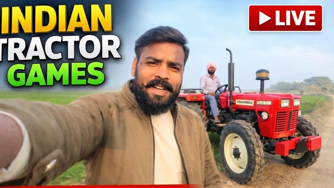 indian tractor 🚜 Live game 🎯🎮