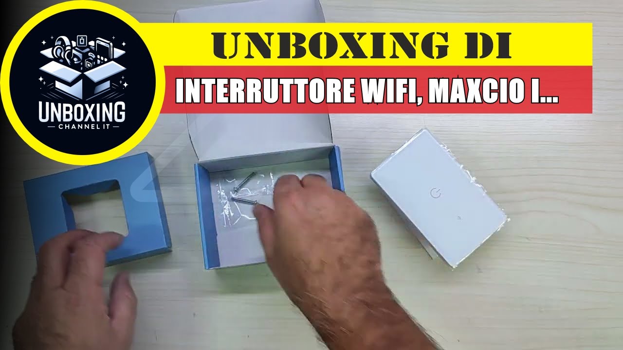 Interruttore WiFi, Maxcio Interruttore 1 gang