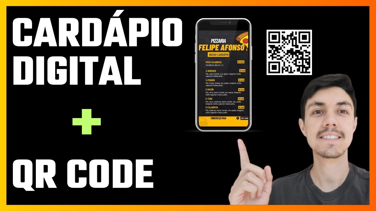 COMO FAZER CARDÁPIO DIGITAL + QR CODE GRÁTIS - PASSO A PASSO