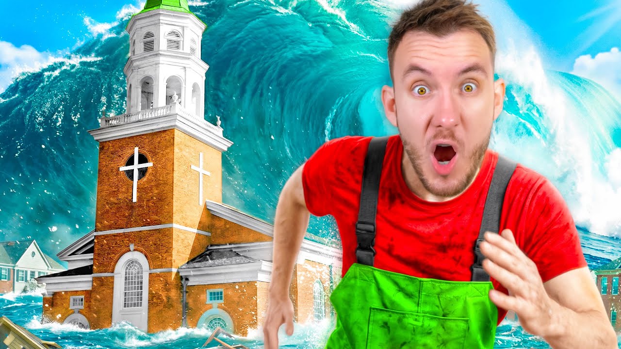 TSUNAMI NA KOSTEL?? 🌊| DrainSim