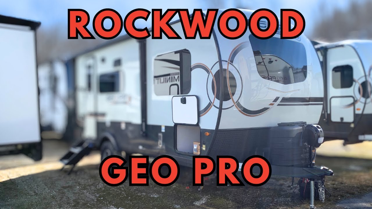 A True Queen Bed in a Light Travel Trailer | 2024 Geo Pro 19FBS by Rockwood | 3500lb RV