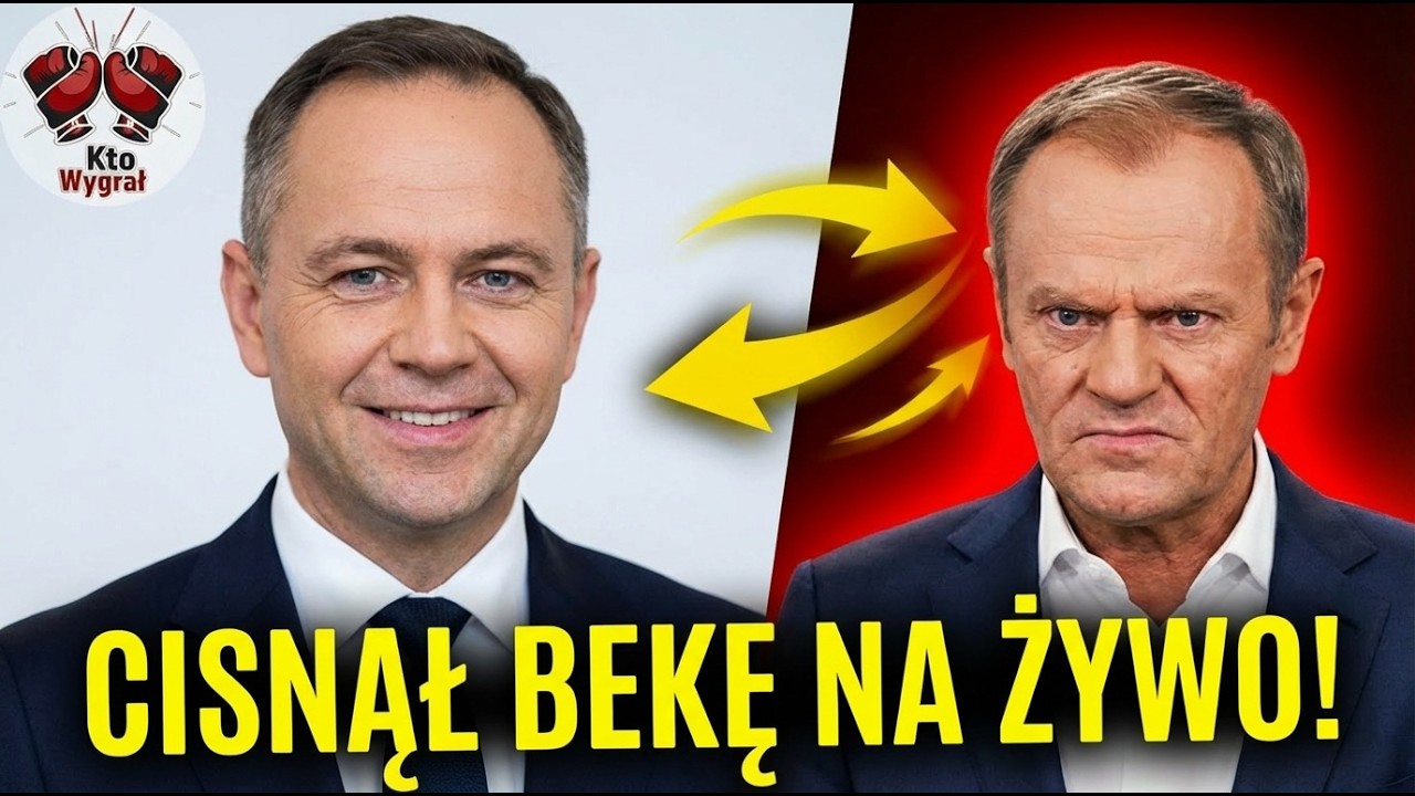 Nawrocki CISNĄŁ Beke Z Dziennikarki! WSZYSTKO POSZŁO NA ŻYWO