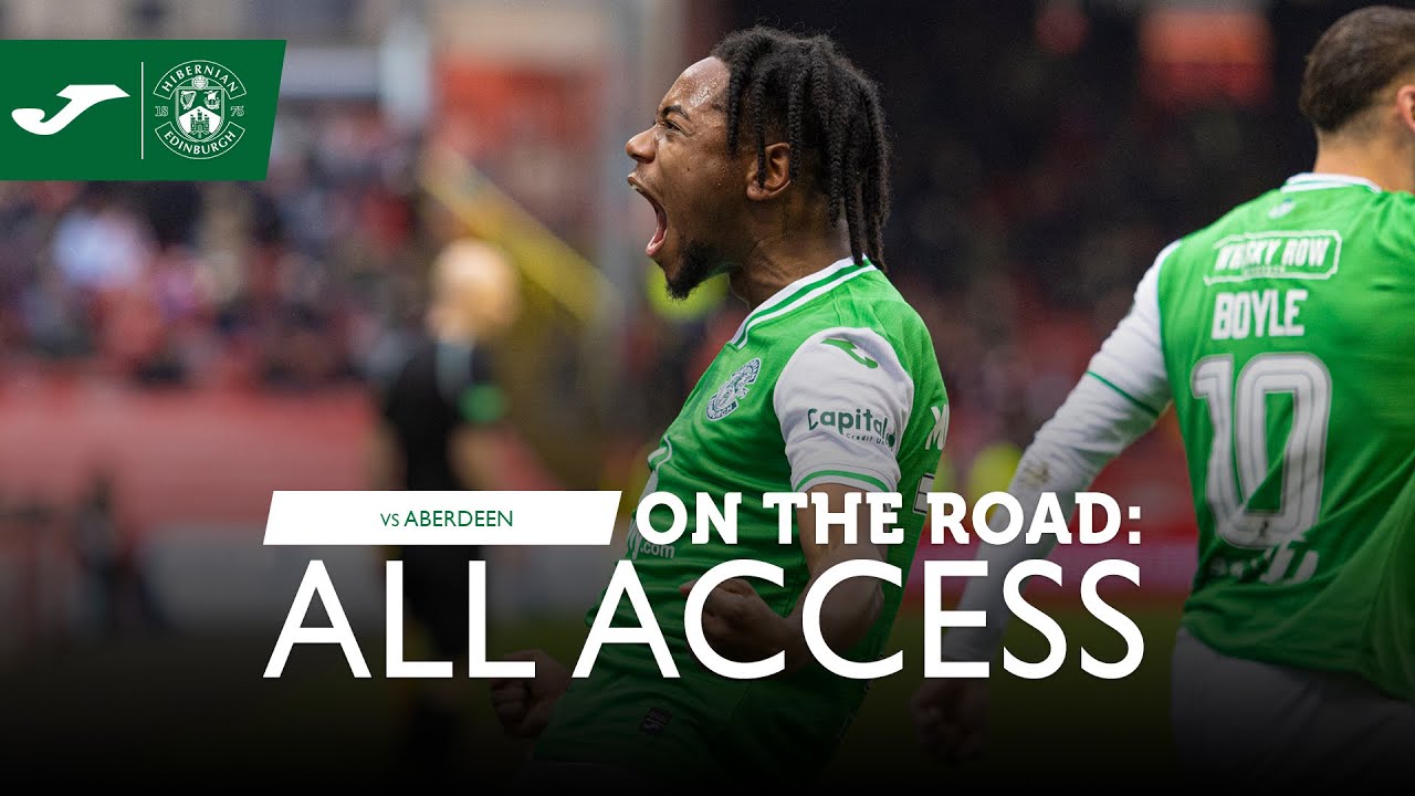 Aberdeen 2 Hibernian 2 | On The Road: ALL ACCESS | Brought To You By Joma Sport