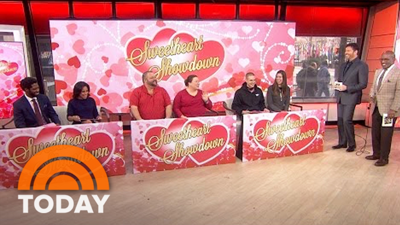 Couples, Sheinelle And Her Husband, Vie In &lsquo;Sweetheart Showdown&rsquo; | TODAY