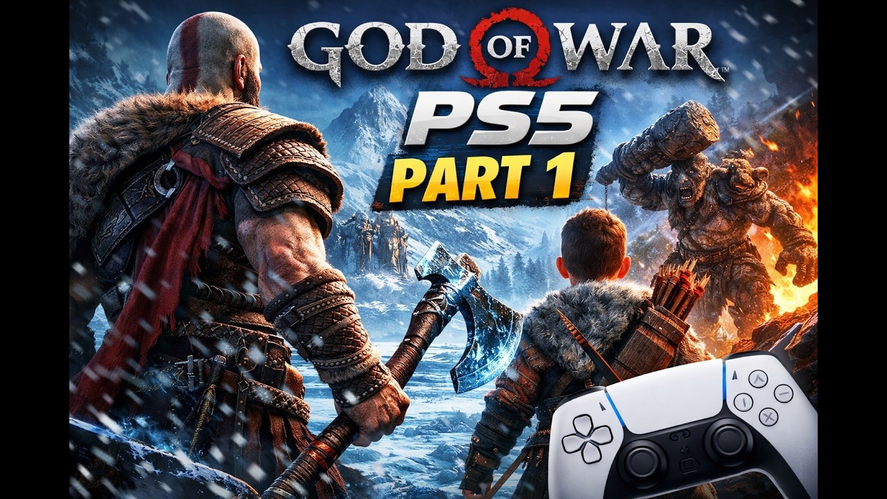 God Of War part 1 on PS5 gameplay walkthrough