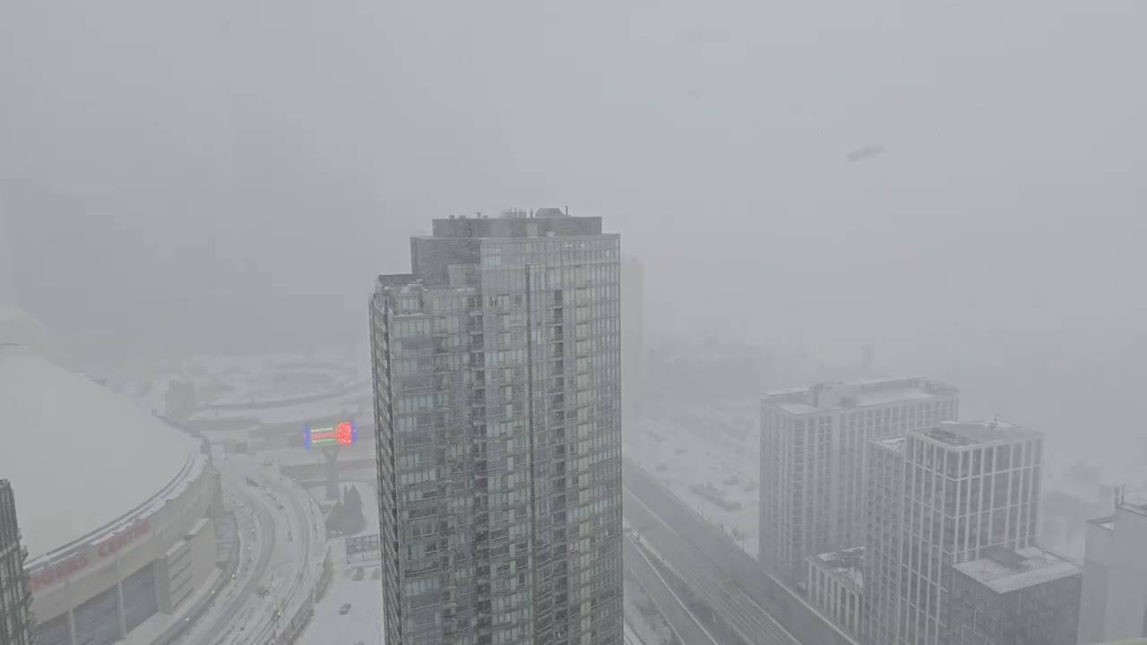 Toronto Winter Storm is in Full Effect