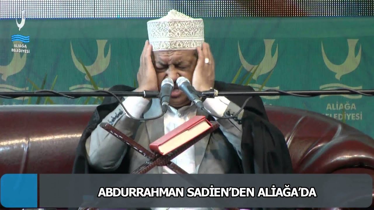 ABDURRAHMAN SADİEN ALİAĞA’DA