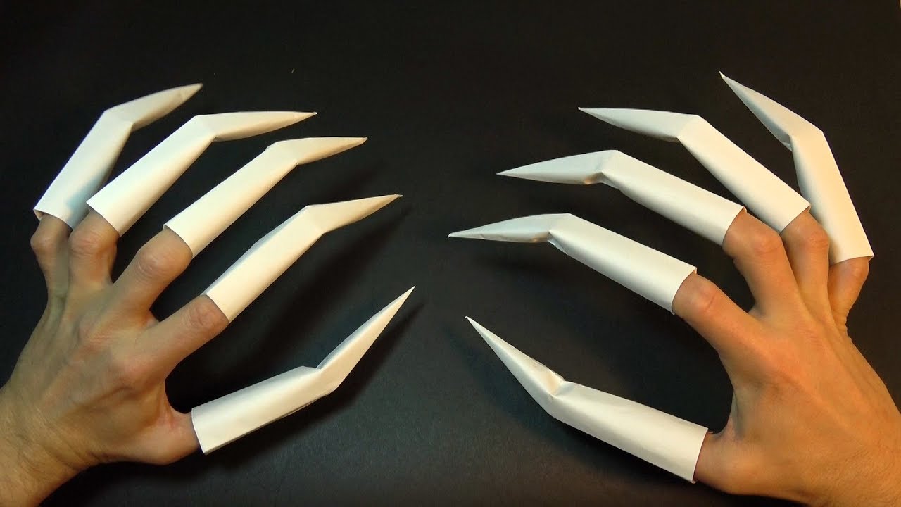 How to make Scary Claws - Simple Origami