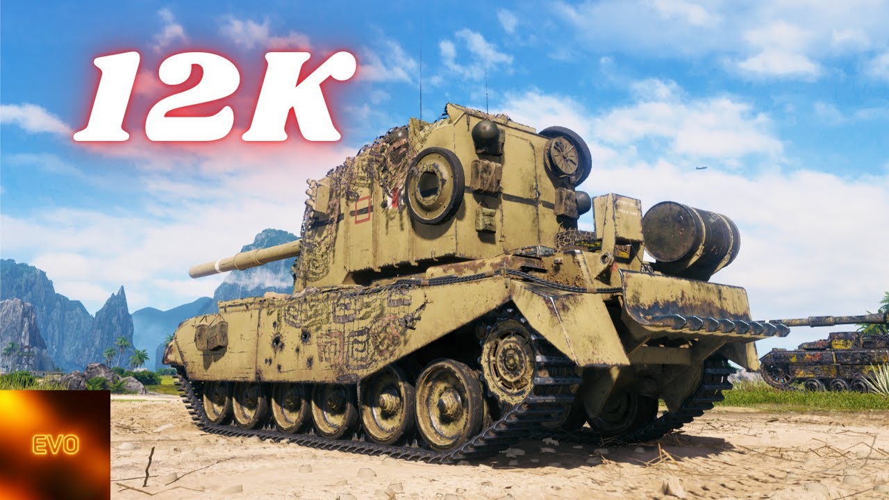 FV4005 Stage II  12K Damage & FV4005 - 13K Dmg & FV4005 -11K Dmg 11 Kills etc World of Tanks